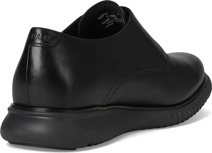 Cole Haan 2.Zerogrand Monk Strap Men's Lace-up Boots Black/Black : 7 D - Medium, Leather - Image 4