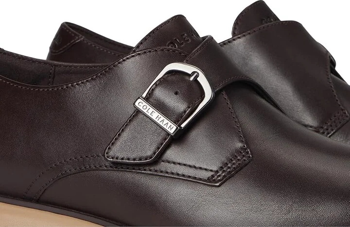 Cole Haan 2.Zerogrand Monk Strap Men's Lace-up Boots Dark Chocolate/Dark Latte : 9.5 D - Medium, Leather - Image 7