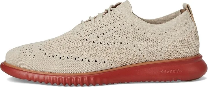 Cole Haan 2.Zerogrand Stitchlite Oxford Men's Shoes Ancient Scroll/Natural/Cinnabar : 11.5 D - Medium, Textile - Image 6