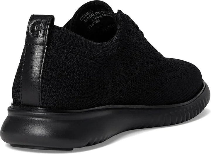 Cole Haan 2.Zerogrand Stitchlite Oxford Men's Shoes Black/Black : 10 D - Medium, Textile - Image 5