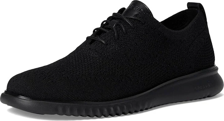 Cole Haan 2.Zerogrand Stitchlite Oxford Men's Shoes Black/Black : 10 D - Medium, Textile - Image 6