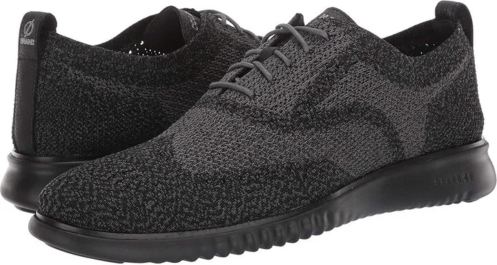 Cole Haan 2.Zerogrand Stitchlite Oxford Men's Shoes Black/Magnet/Black : 10 D - Medium, Textile