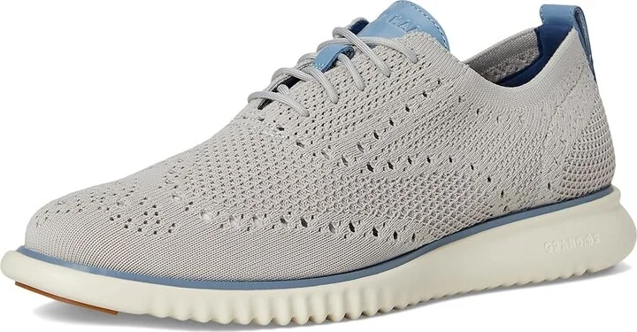 Cole Haan 2.Zerogrand Stitchlite Oxford Men's Shoes Harbor Mist/Faded Denim/Ivory : 11.5 D - Medium, Textile - Image 5
