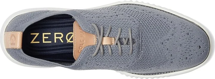 Cole Haan 2.Zerogrand Stitchlite Oxford Men's Shoes Ironstone Magnet Optic White : 10 D - Medium, Textile - Image 3