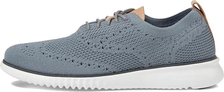 Cole Haan 2.Zerogrand Stitchlite Oxford Men's Shoes Ironstone Magnet Optic White : 10 D - Medium, Textile - Image 7