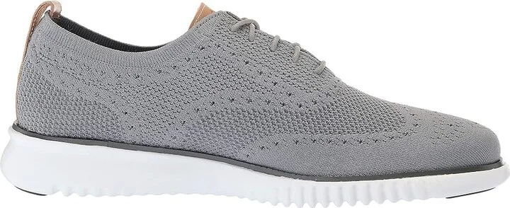Cole Haan 2.Zerogrand Stitchlite Oxford Men's Shoes Ironstone Magnet Optic White : 10 D - Medium, Textile - Image 8