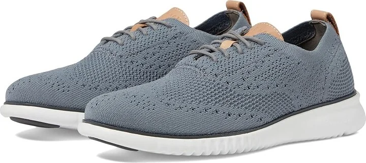 Cole Haan 2.Zerogrand Stitchlite Oxford Men's Shoes Ironstone Magnet Optic White : 10 D - Medium, Textile