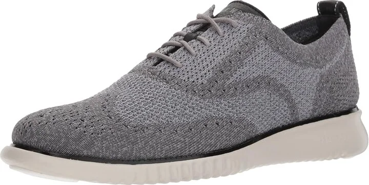 Cole Haan 2.Zerogrand Stitchlite Oxford Men's Shoes Magnet/Ironstone/Vapor Grey : 10 D - Medium, Textile - Image 2