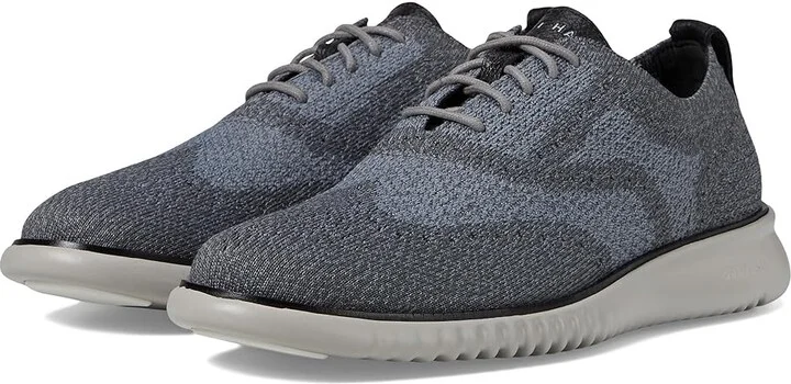 Cole Haan 2.Zerogrand Stitchlite Oxford Men's Shoes Magnet/Ironstone/Vapor Grey : 10 D - Medium, Textile