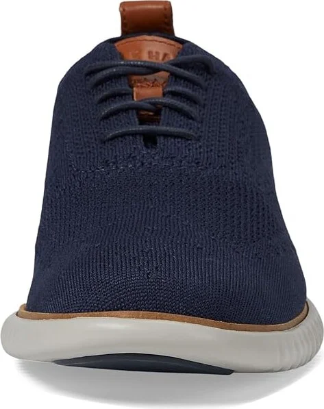 Cole Haan 2.Zerogrand Stitchlite Oxford Men's Shoes Marine Blue/Vapor Grey : 10 D - Medium, Textile - Image 6