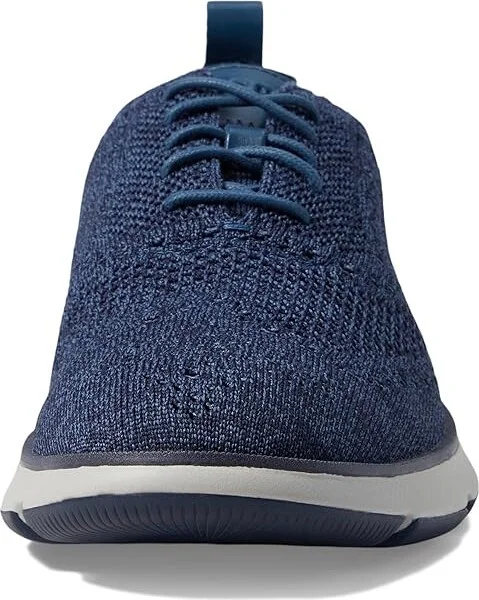 Cole Haan 4.Zerogrand Stitchlite Oxford Men's Shoes Navy Blazer/Ensign Blue/Microchip : 8.5 D - Medium, Leather/Textile - Image 5