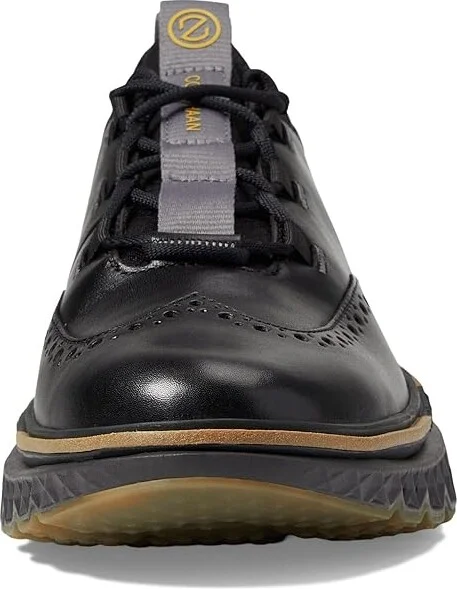 Cole Haan 5.Zerogrand Wingtip Oxford Men's Shoes Black/Pavement : 11 D - Medium, Leather - Image 5