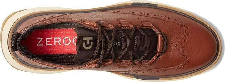 Cole Haan 5.Zerogrand Wingtip Oxford Men's Shoes Dark Sequoia/Alabaster Gleam : 13 D - Medium, Leather - Image 2