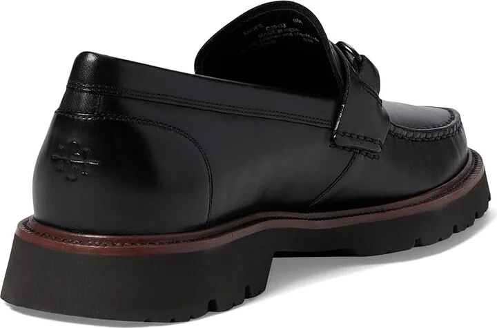 Cole Haan American Classics Bit Loafer Men's Lace Up Wing Tip Shoes Black/Black : 9.5 D - Medium, Leather - Image 4