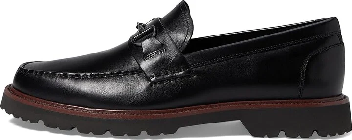 Cole Haan American Classics Bit Loafer Men's Lace Up Wing Tip Shoes Black/Black : 9.5 D - Medium, Leather - Image 6