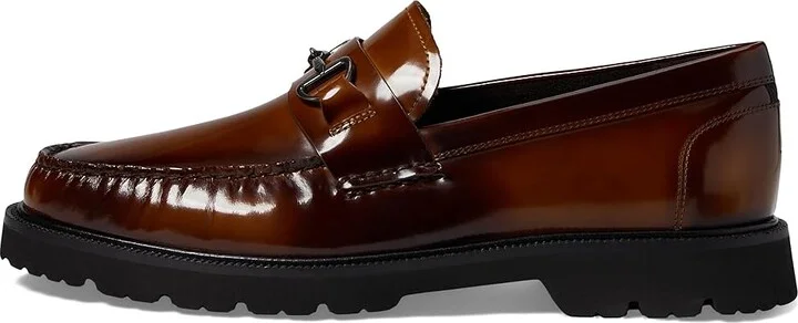 Cole Haan American Classics Bit Loafers Men's Lace-up Boots Dark Chocolate BOX Brush Off/Black : 11.5 D - Medium, Leather - Image 6