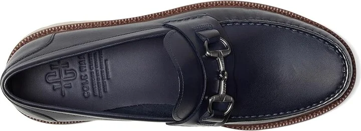Cole Haan American Classics Bit Loafers Men's Lace-up Boots Midnight Moon/Oat : 13 D - Medium, Leather - Image 2
