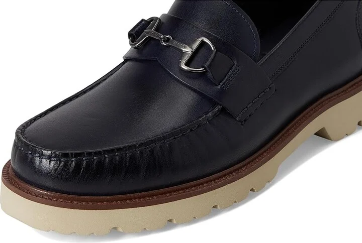 Cole Haan American Classics Bit Loafers Men's Lace-up Boots Midnight Moon/Oat : 13 D - Medium, Leather - Image 7
