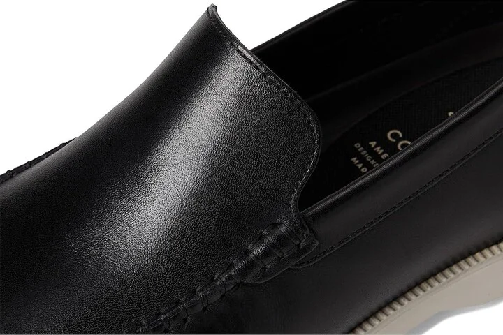 Cole Haan American Classics Casual Loafer Men's Lace Up Wing Tip Shoes Black/Ivory : 11 W - Wide, Leather - Image 7