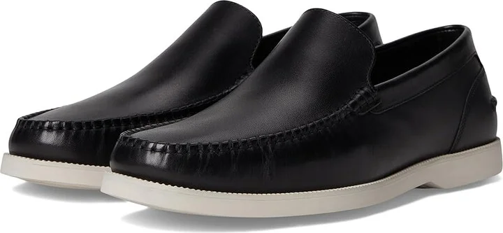 Cole Haan American Classics Casual Loafer Men's Lace Up Wing Tip Shoes Black/Ivory : 11 W - Wide, Leather