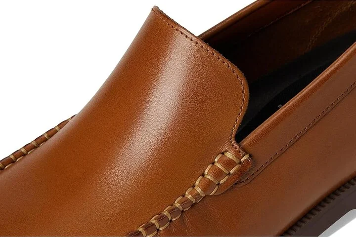 Cole Haan American Classics Casual Loafer Men's Lace Up Wing Tip Shoes British Tan/Madeira : 9.5 D - Medium, Leather - Image 7