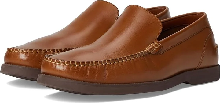Cole Haan American Classics Casual Loafer Men's Lace Up Wing Tip Shoes British Tan/Madeira : 9.5 D - Medium, Leather