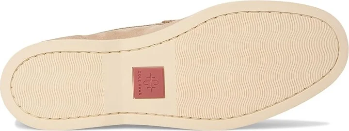 Cole Haan American Classics Hampton Loafer Men's Lace-up Boots Birchbeige Suede/Angora : 8 W - Wide, Rubber - Image 3
