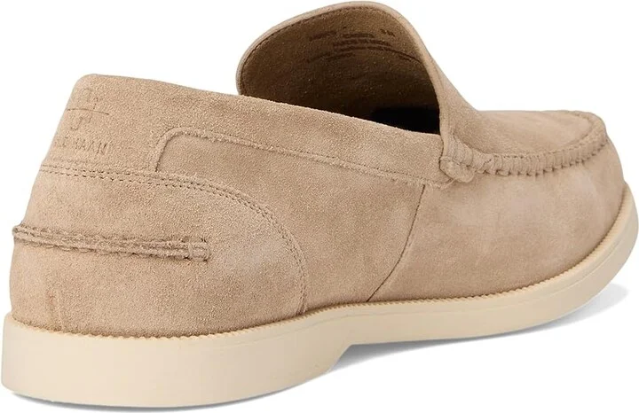 Cole Haan American Classics Hampton Loafer Men's Lace-up Boots Birchbeige Suede/Angora : 8 W - Wide, Rubber - Image 4