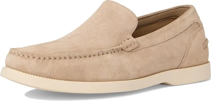 Cole Haan American Classics Hampton Loafer Men's Lace-up Boots Birchbeige Suede/Angora : 8 W - Wide, Rubber - Image 5