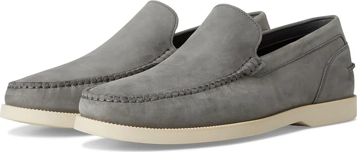Cole Haan American Classics Hampton Loafer Men's Lace-up Boots Lava Smoke Nubuck/Angora : 8.5 D - Medium, Rubber