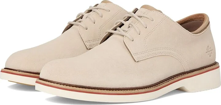 Cole Haan American Classics Montrose Plain Toe Ox Men's Lace-up Boots Light Sesame Suede/Birch Beige/Ivory : 7 D - Medium, Leather