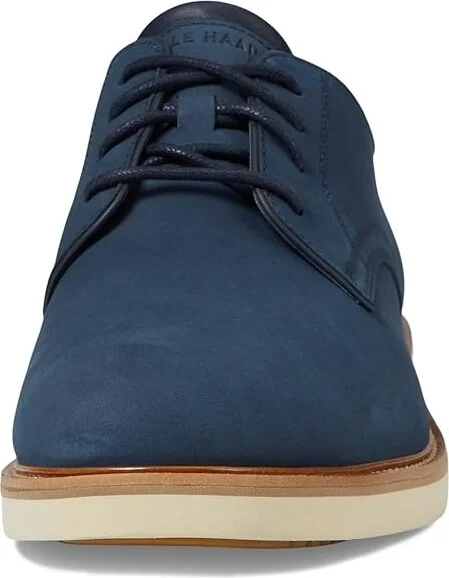 Cole Haan American Classics Montrose Plain Toe Oxford Men's Lace-up Boots Navy Blazer Nubuck/Angora : 7.5 D - Medium, Leather - Image 5