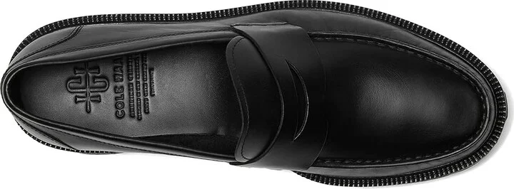 Cole Haan American Classics Penny Loafer Men's Shoes Black/Black : 10 D - Medium, Leather - Image 2