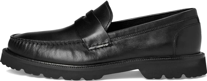 Cole Haan American Classics Penny Loafer Men's Shoes Black/Black : 10 D - Medium, Leather - Image 6