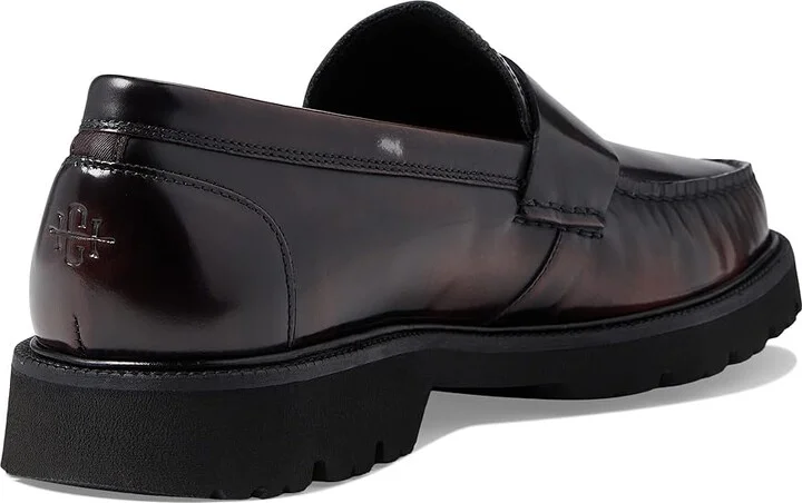 Cole Haan American Classics Penny Loafer Men's Shoes Deep Burundy/Black : 11 D - Medium, Leather - Image 4