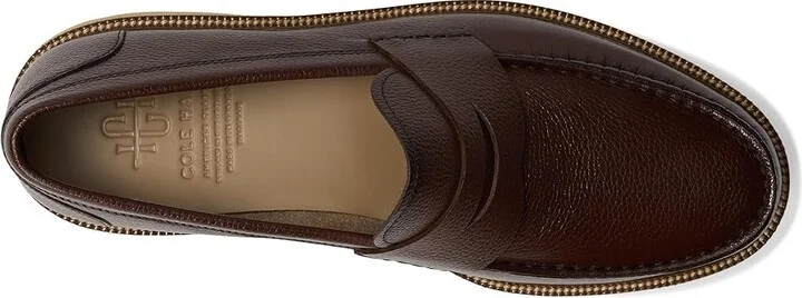 Cole Haan American Classics Penny Loafer Men's Shoes Hickory/Birchbeige : 10 D - Medium, Leather - Image 2