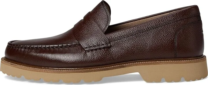 Cole Haan American Classics Penny Loafer Men's Shoes Hickory/Birchbeige : 10 D - Medium, Leather - Image 6