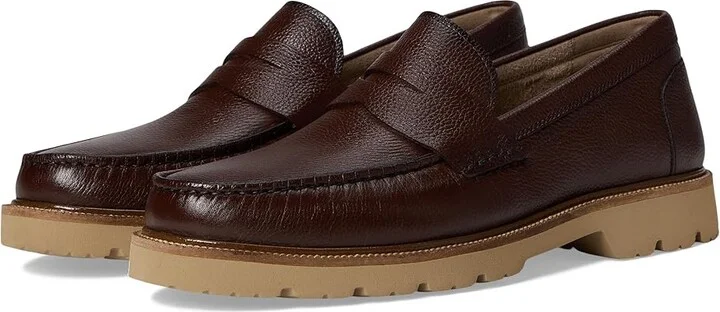 Cole Haan American Classics Penny Loafer Men's Shoes Hickory/Birchbeige : 10 D - Medium, Leather