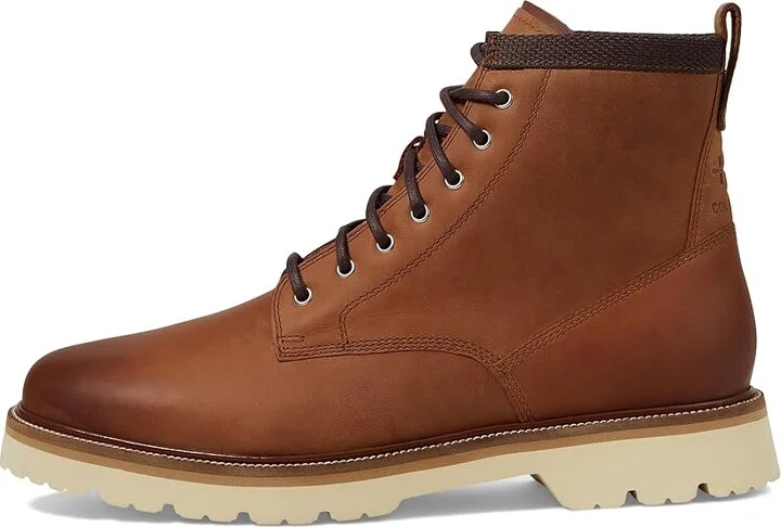 Cole Haan American Classics Plain Toe Boot Waterproof Men's Boots British Tan/A : 8.5 D - Medium, Leather - Image 6