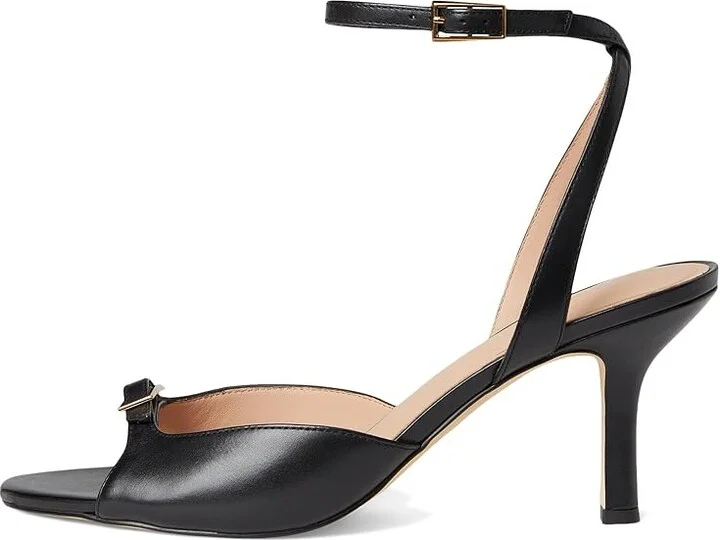 Cole Haan Annalise Buckle Sandals Women's Sandals Black Leather : 6.5 B - Medium - Image 6