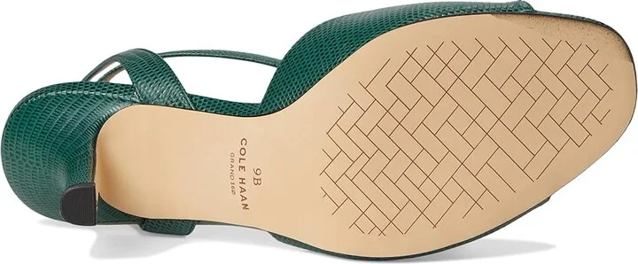 Cole Haan Annalise Buckle Sandals Women's Sandals Rainforest Lizard Print Leather : 8 B - Medium - Image 3