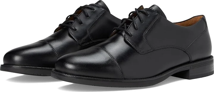 Cole Haan Bedford Cap-Toe Oxfords Men's Lace-up Boots Black : 8.5 D - Medium, Leather