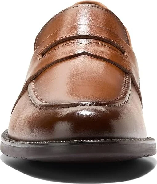 Cole Haan Bedford Penny Loafers Men's Lace-up Boots British Tan : 11.5 D - Medium, Leather - Image 4