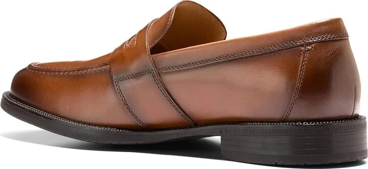 Cole Haan Bedford Penny Loafers Men's Lace-up Boots British Tan : 11.5 D - Medium, Leather - Image 6