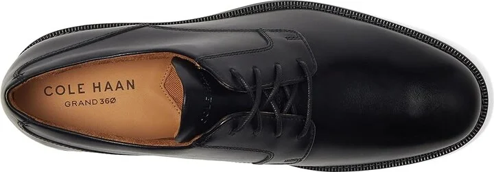 Cole Haan Bedford Plain-Toe Oxford Men's Lace-up Boots Black : 10 D - Medium, Leather - Image 2