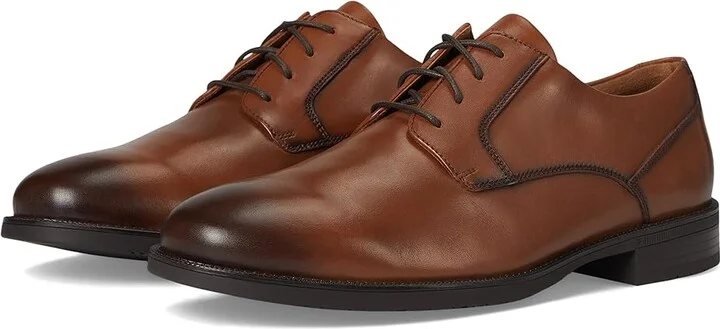Cole Haan Bedford Plain-Toe Oxford Men's Lace-up Boots British Tan : 10.5 W - Wide, Leather