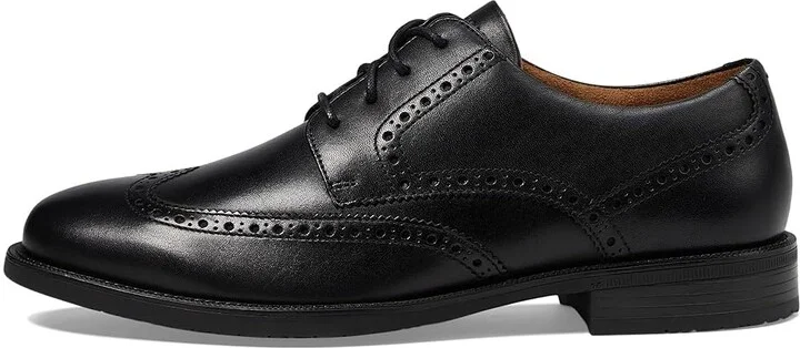 Cole Haan Bedford Wingtip Oxfords Men's Lace-up Boots Black : 10 D - Medium, Leather - Image 6