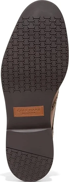 Cole Haan Bedford Wingtip Oxfords Men's Lace-up Boots British Tan : 11 D - Medium, Leather - Image 3