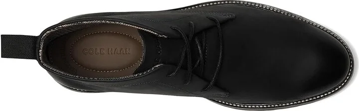 Cole Haan Berkshire Lug Chukka Boot Men's Boots Black/Truffle : 12 D - Medium, Leather - Image 2