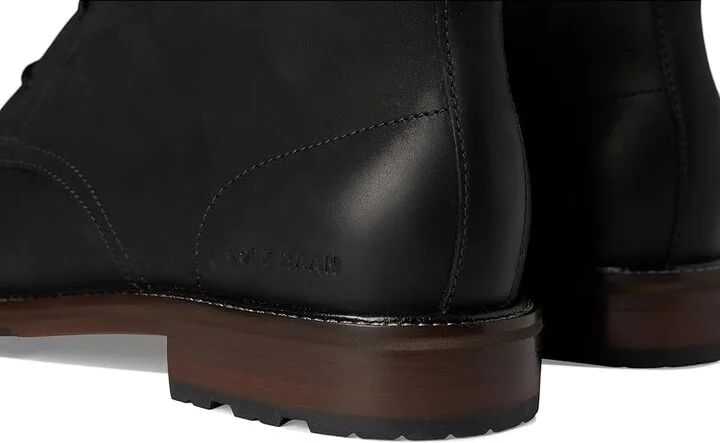 Cole Haan Berkshire Lug Chukka Boot Men's Boots Black/Truffle : 12 D - Medium, Leather - Image 7